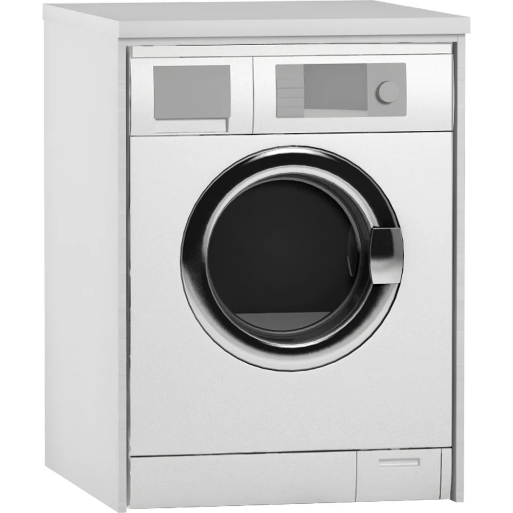 Vitra 70 Cm Parlak Beyaz Çamaşır Makinesi Dolabı