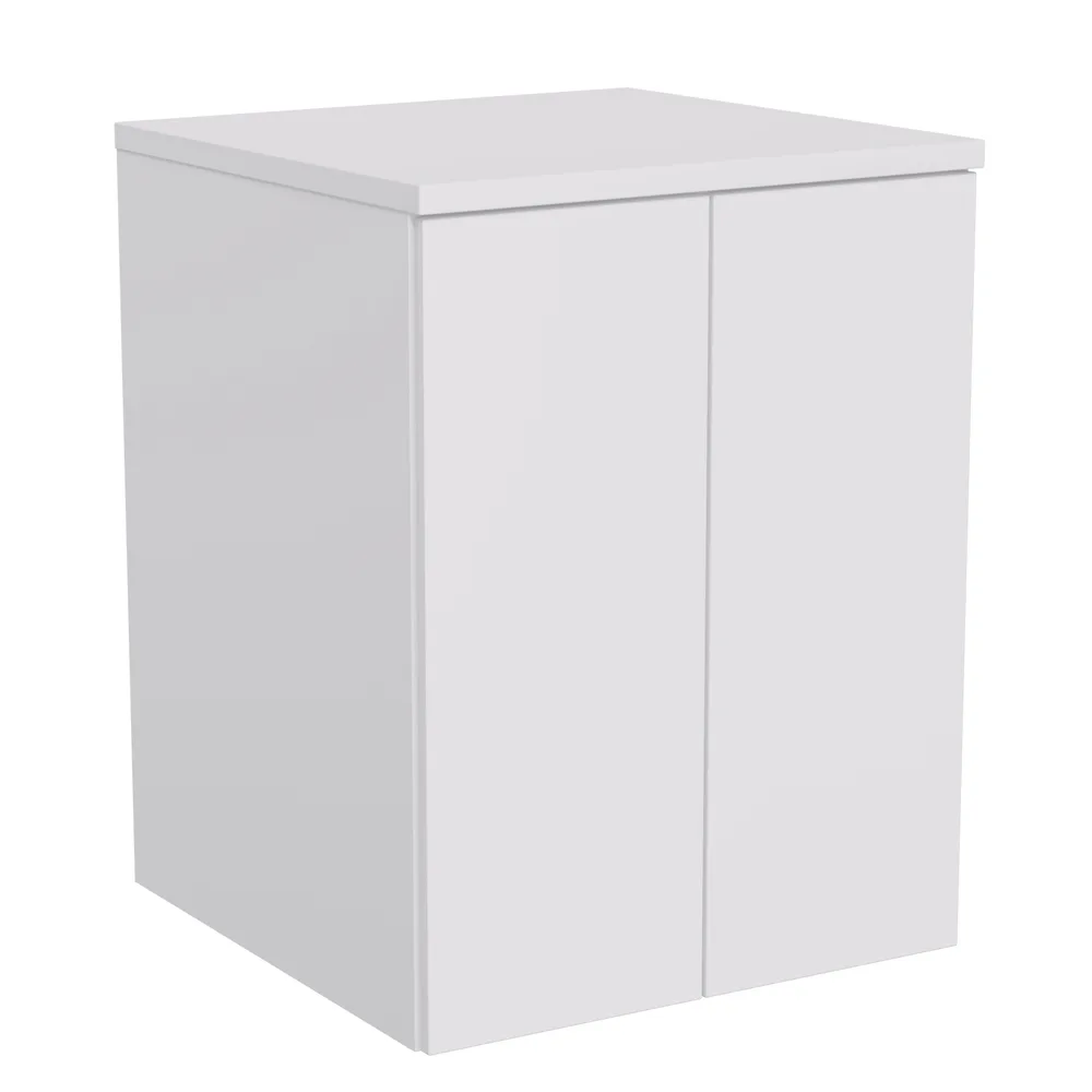 Vitra 70 Cm Mat Beyaz Çamaşır Makinesi Dolabı