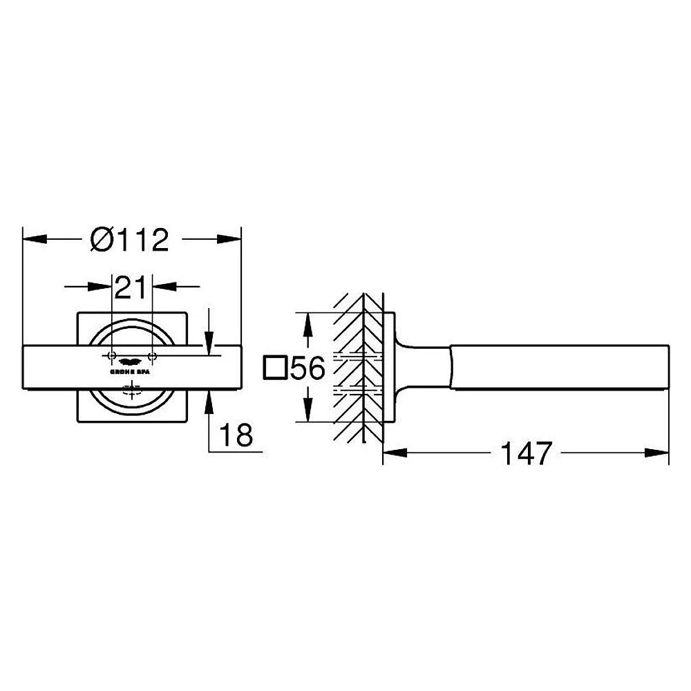 Grohe Allure New Altın Bardaklık 2