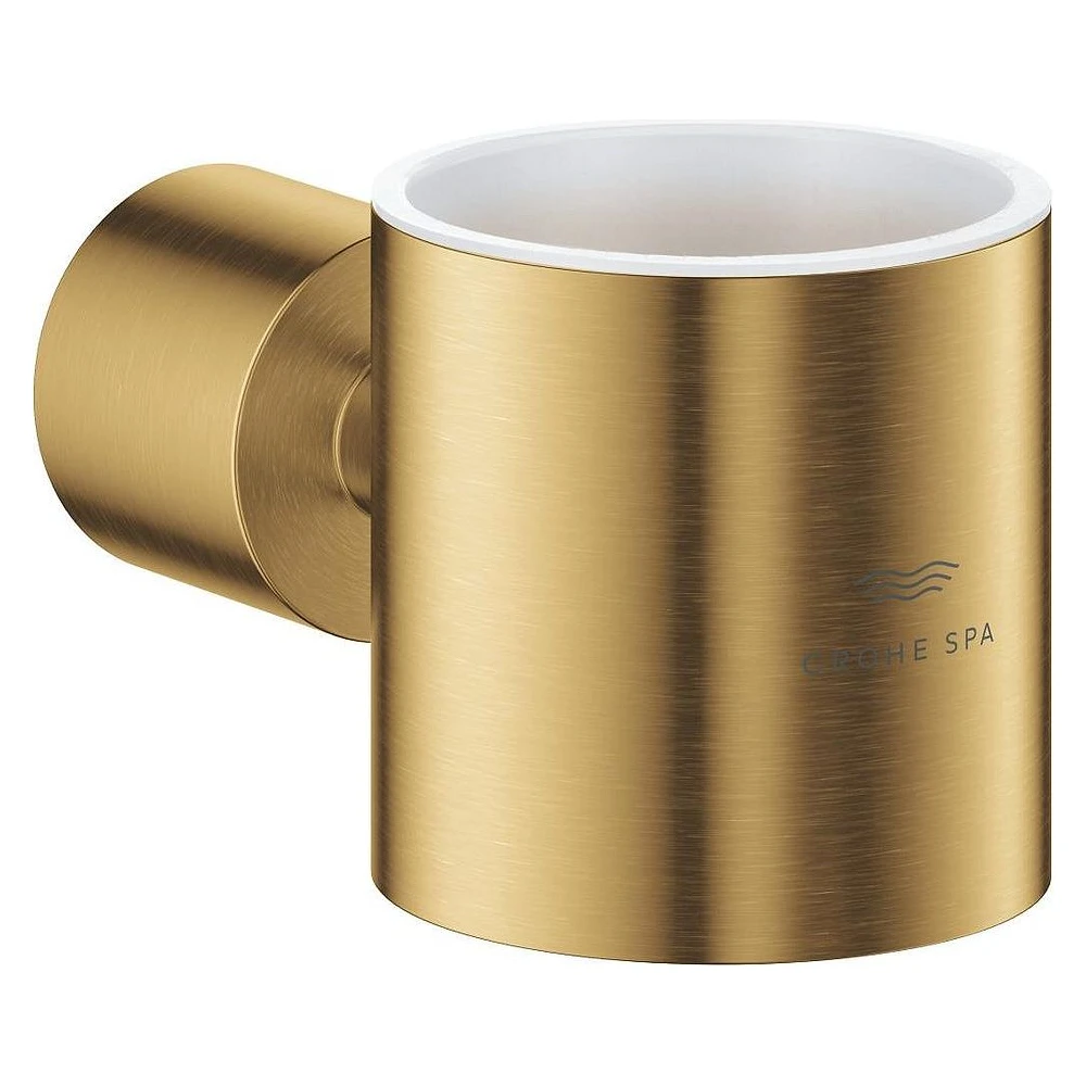 Grohe Atrio New Classic Altın Fırçalanmış Bardaklık