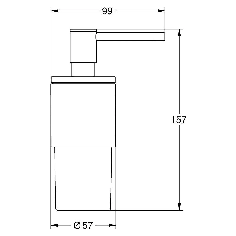 Grohe Atrio New Classic Altın Sıvı Sabunluk 2