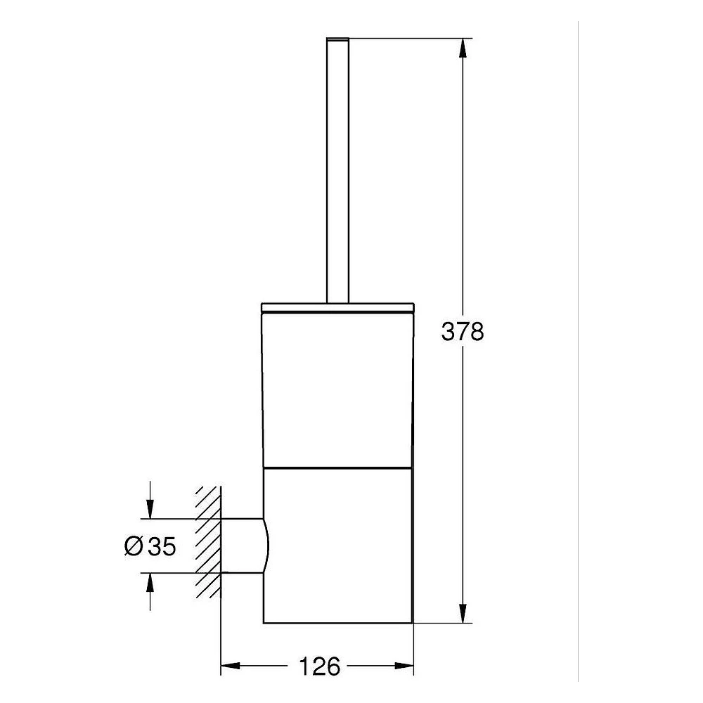 Grohe Atrio New Classic Tuvalet Fırçalığı 2