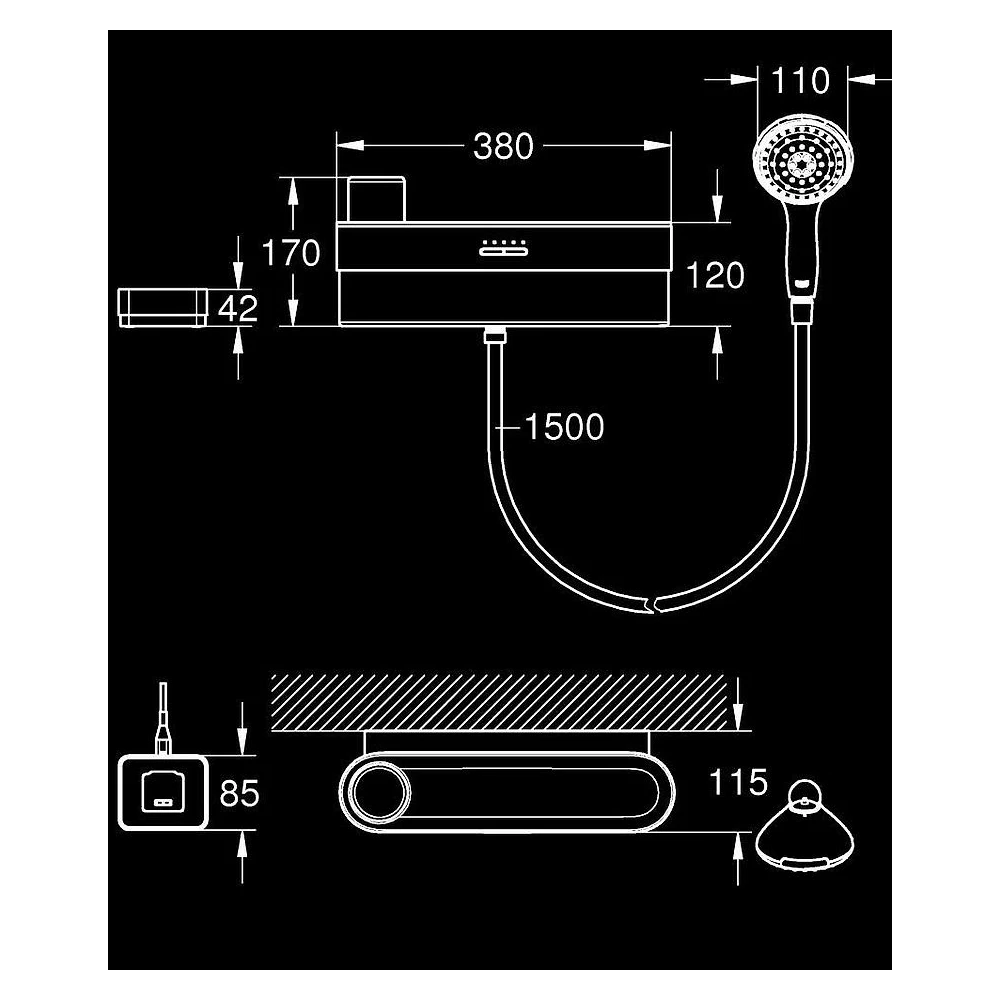 Grohe Purefoam Krom Bardaklık 2