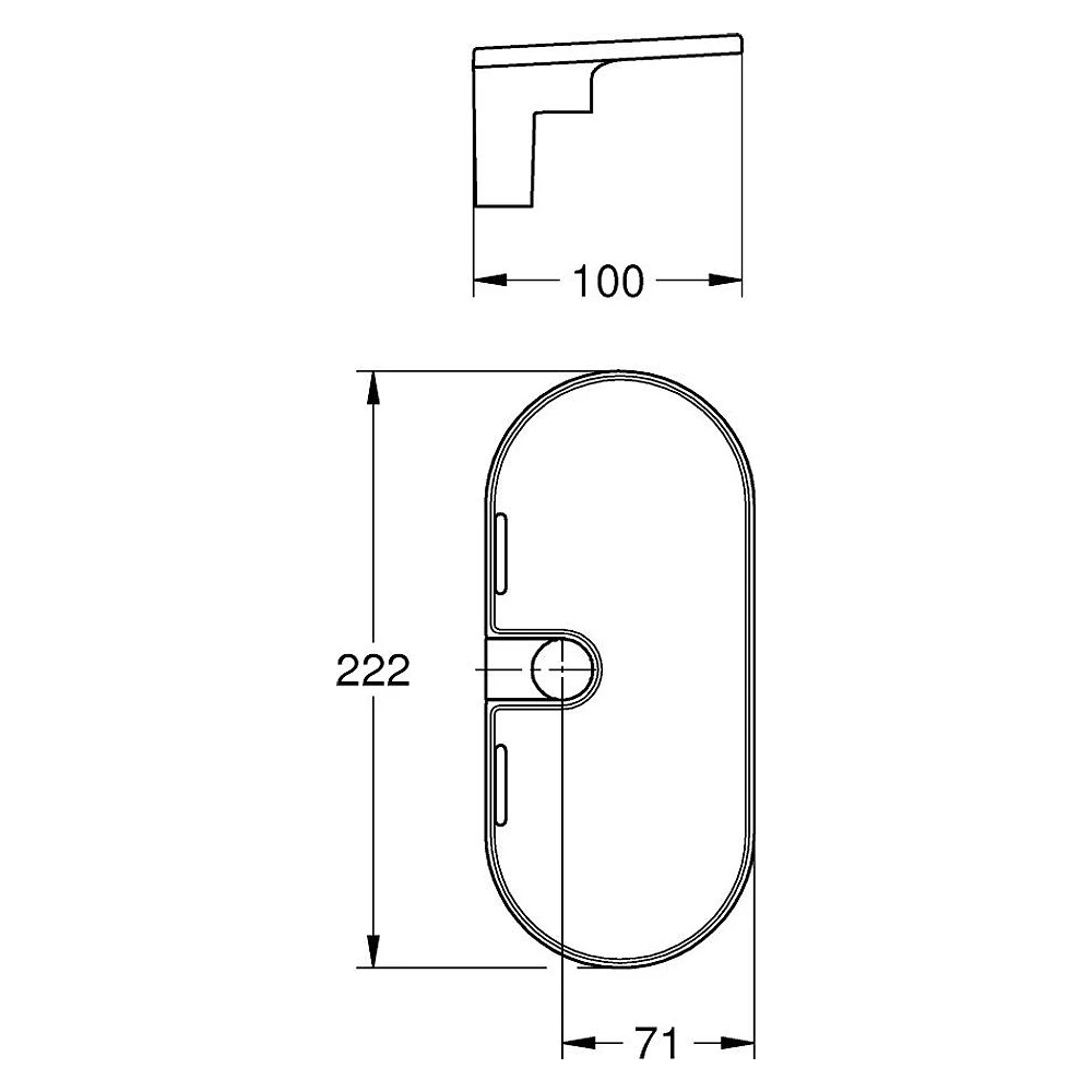Grohe Tempesta Krom Sabunluk 2