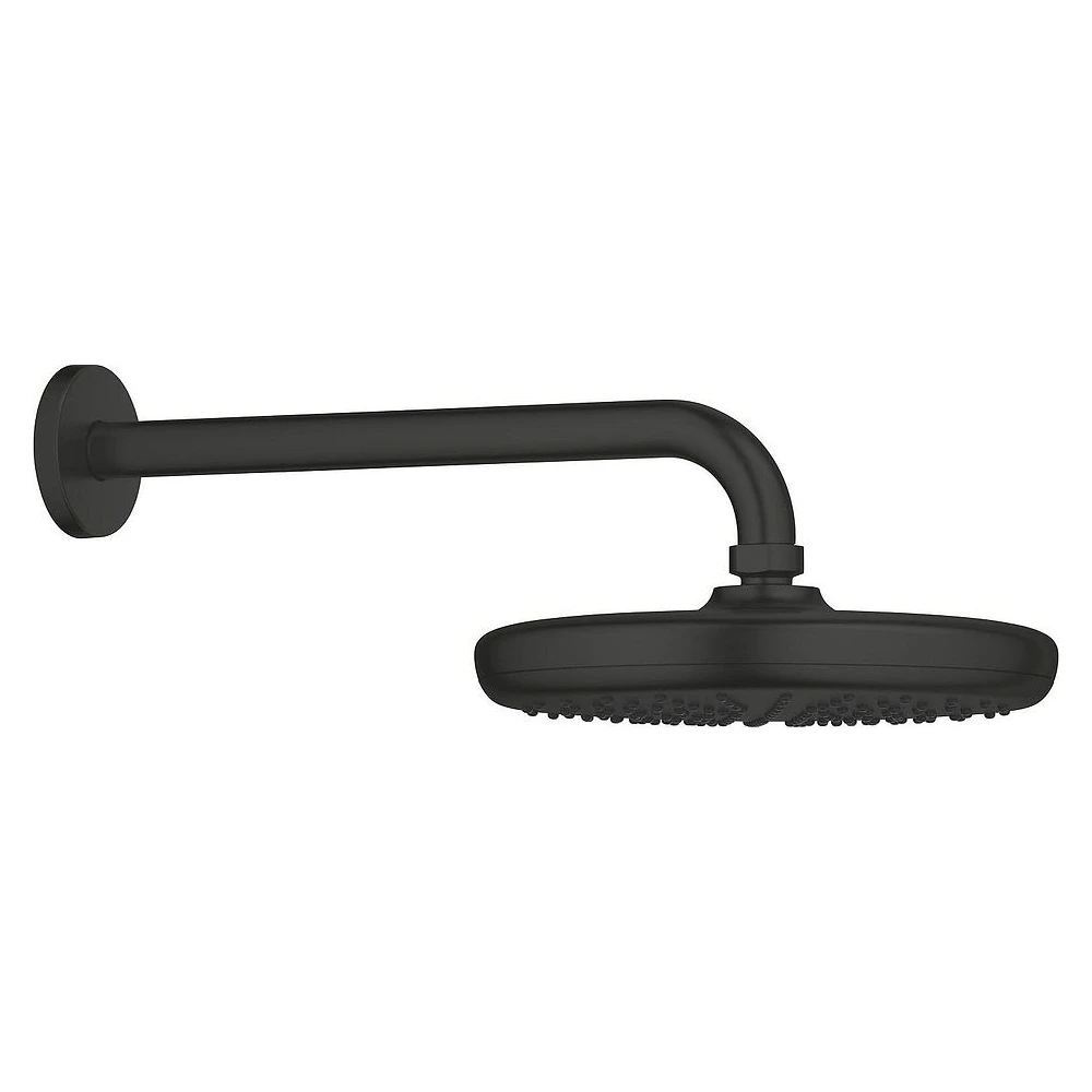Grohe Tempesta 210 Siyah Tepe Duşu
