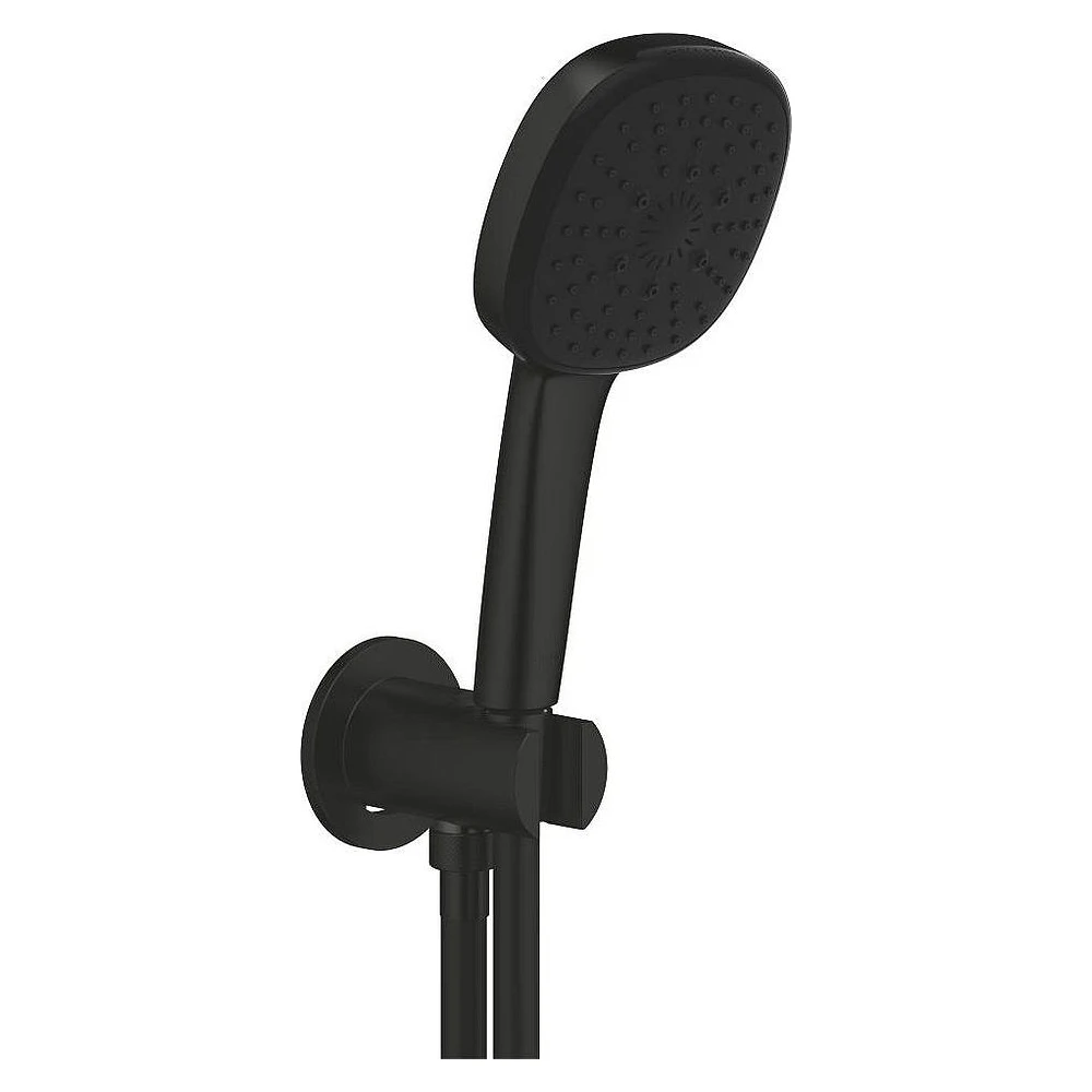 Grohe Tempesta Cube 110 Siyah El Duşu Seti