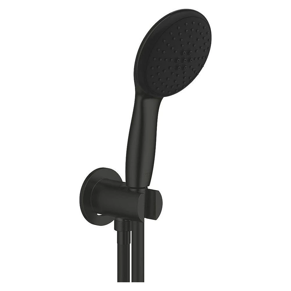 Grohe Tempesta 110 Siyah El Duşu Seti