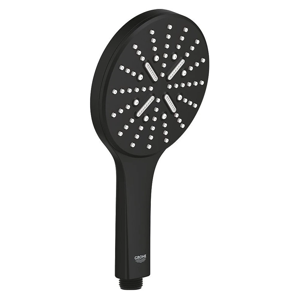 Grohe Rainshower SmartActive 130 Siyah El Duşu