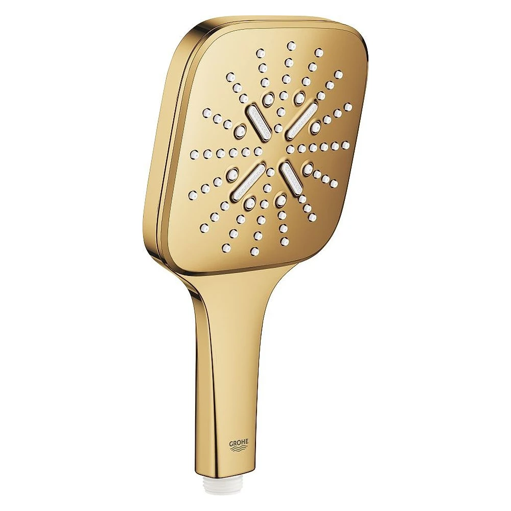Grohe Rainshower SmartActive 130 Cube Altın El Duşu