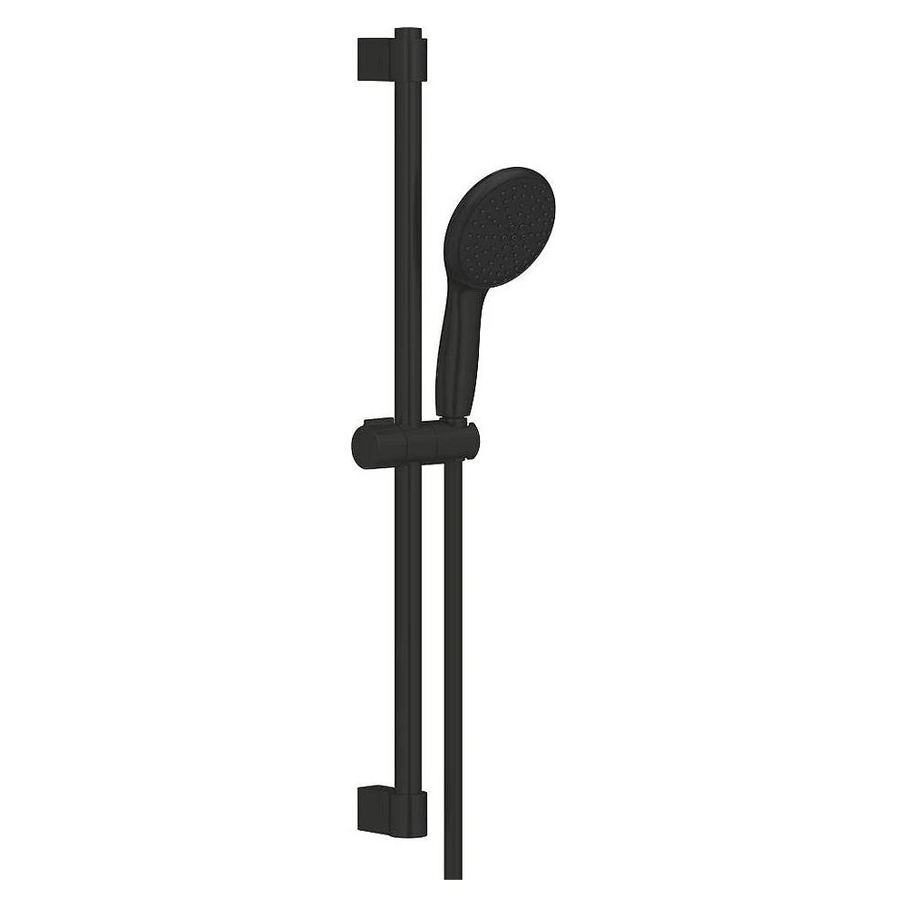 Grohe Tempesta 110 Siyah Sürgülü Duş Seti