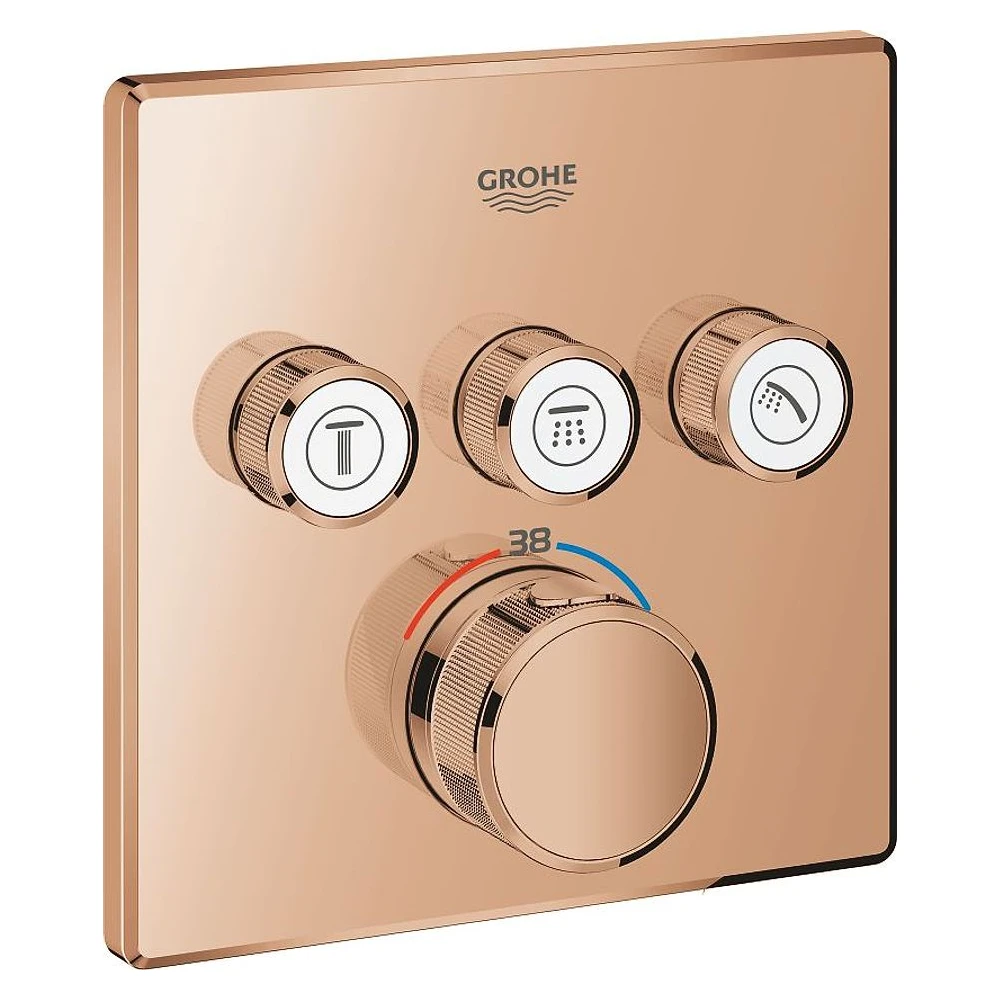 Grohe Grohtherm SmartControl Bronz Ankastre Termostatik Batarya 29126DA0
