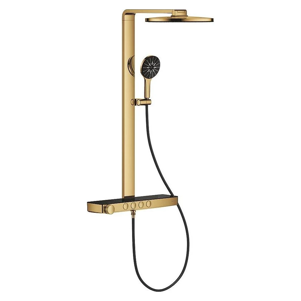 Grohe Rainshower Aqua Pure Altın Duş Sistemi 100964GL00