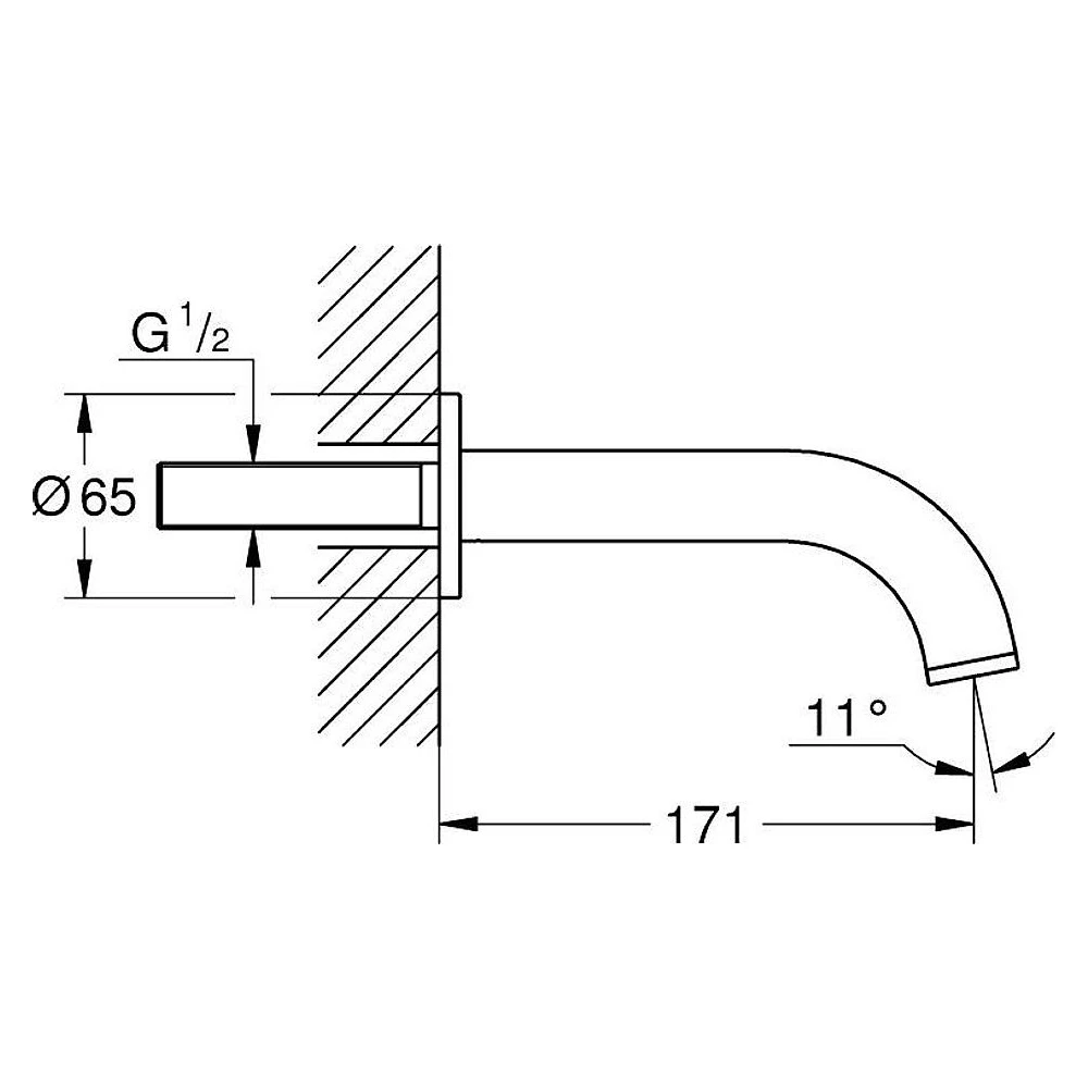 Grohe Atrio New Classic Altın Çıkış Ucu 2