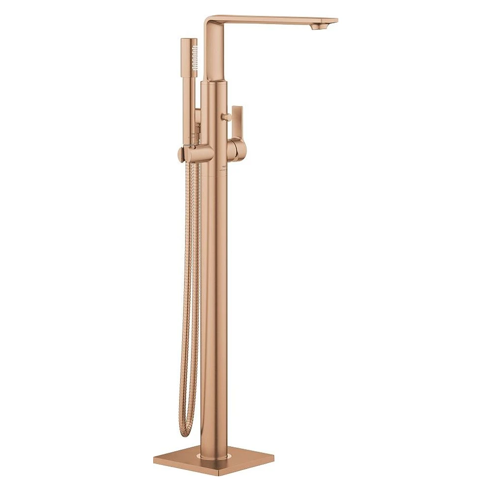 Grohe Allure New Bronz Fırçalanmış Yerden Küvet Bataryası
