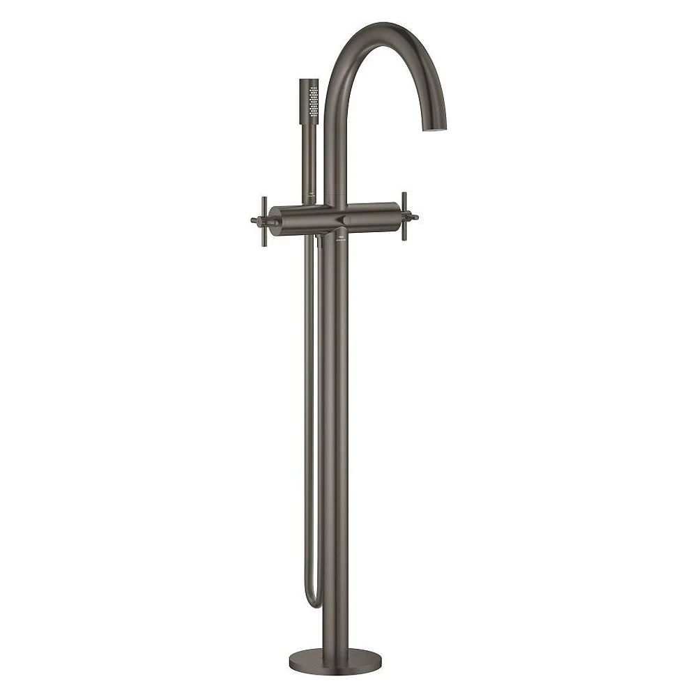 Grohe Atrio New Classic Antrasit Fırçalanmış Küvet Bataryası