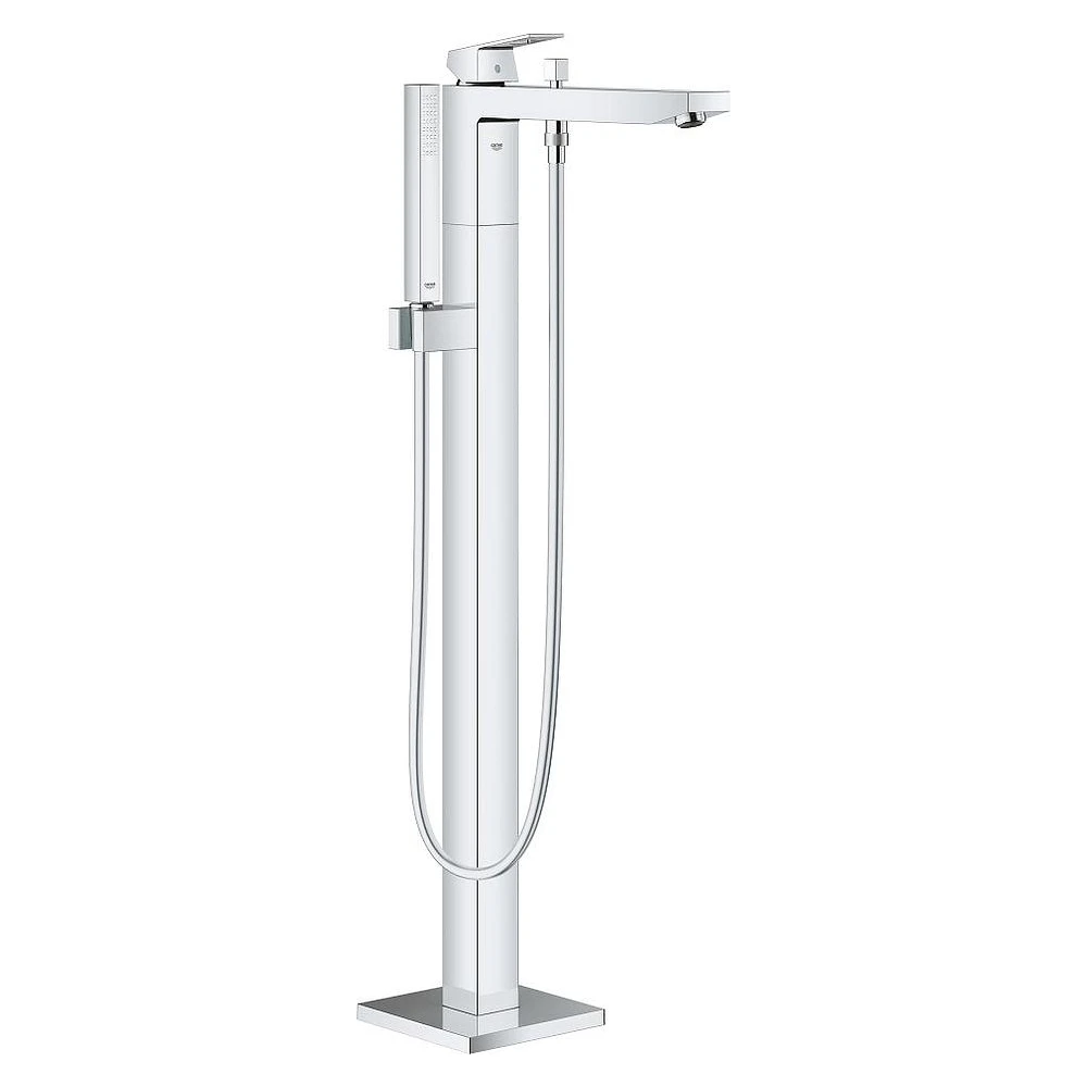 Grohe Eurocube Krom Yerden Küvet Bataryası