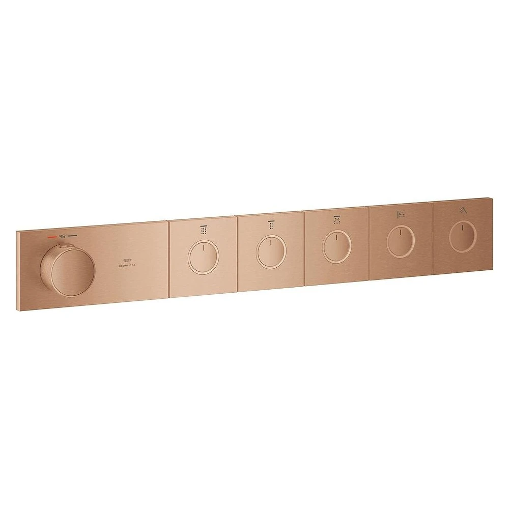 Grohe Grohtherm Aqua Tiles Bronz Fırçalanmış Termostatik Batarya 106868DL00