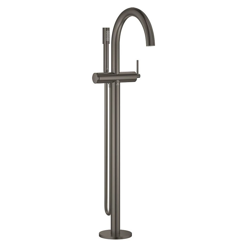 Grohe Atrio New Classic Antrasit Fırçalanmış Küvet Bataryası Bağımsız