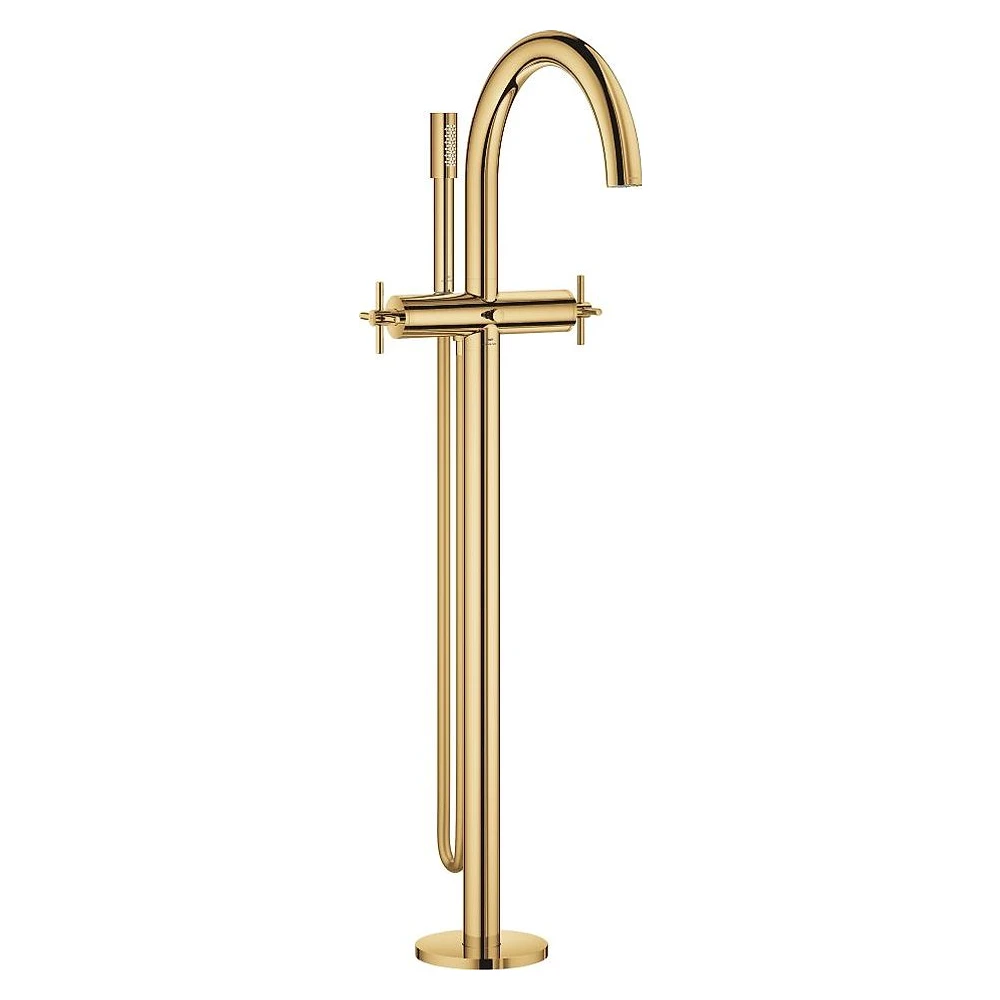 Grohe Atrio New Classic Altın Ankastre Küvet Bataryası