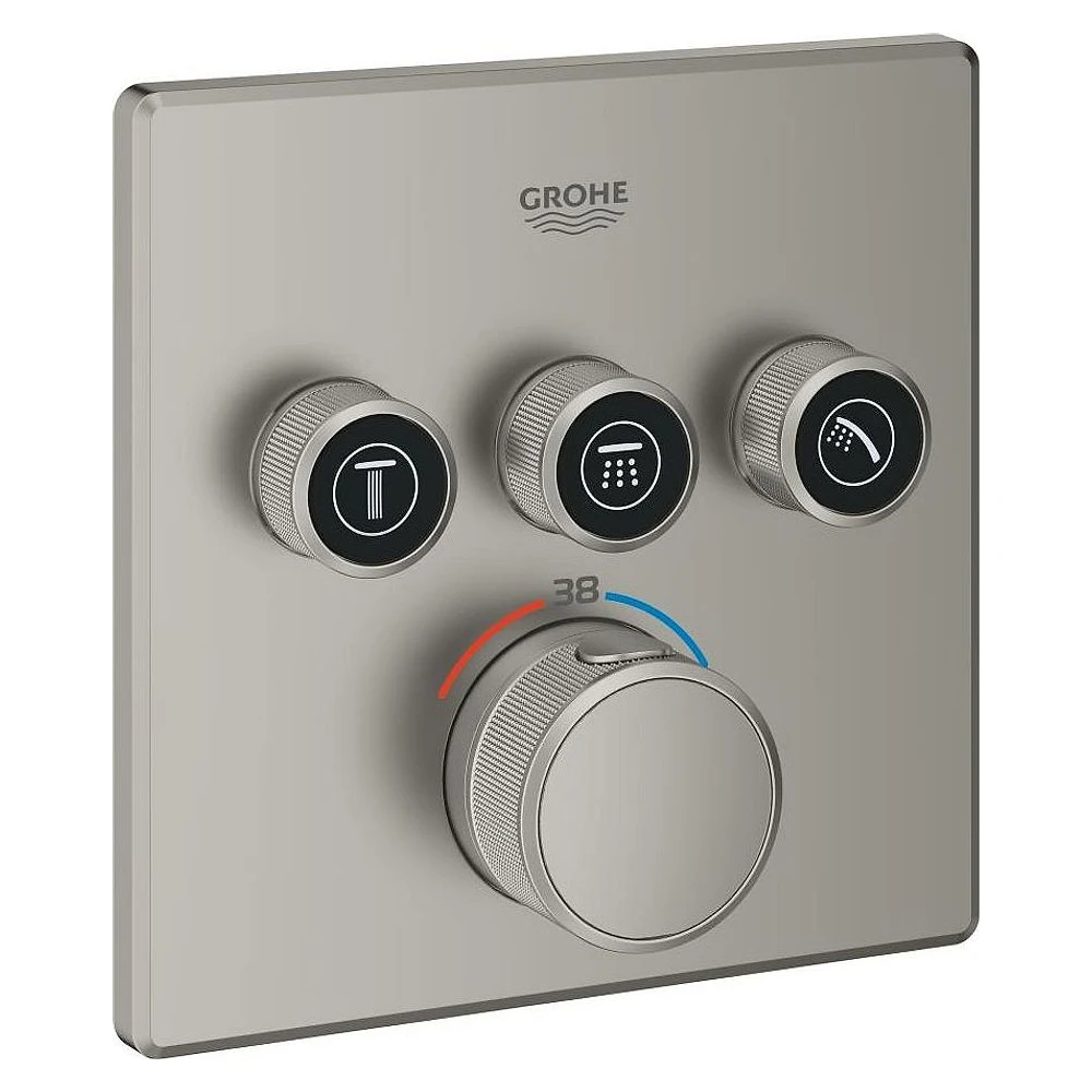 Grohe Grohtherm SmartControl Paslanmaz Çelik BELİRSİZ