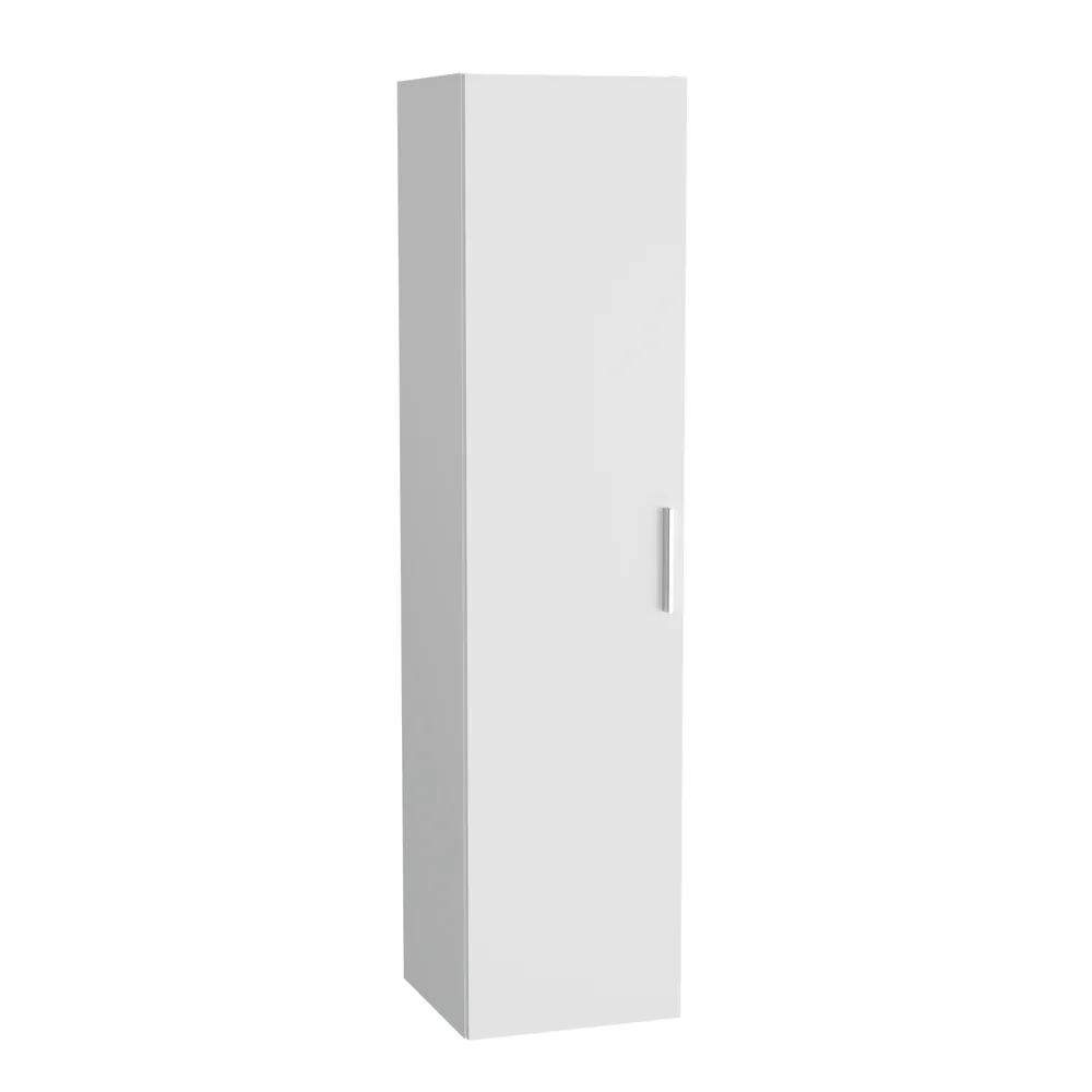 Vitra Mia 35 Cm Parlak Beyaz Tek Kapaklı Asma Boy Dolabı