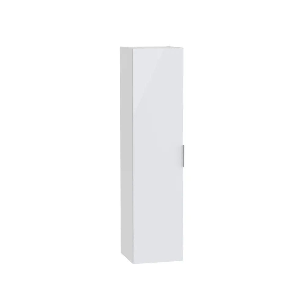 Vitra Mia Plus Square 35 Cm Parlak Beyaz Entegre Kulplu Asma Boy Dolabı