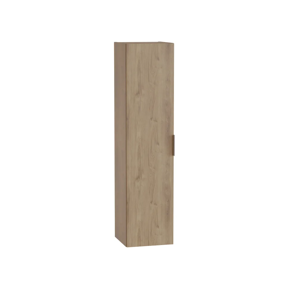 Vitra Mia Plus Square 35 Cm Meşe Entegre Kulplu Asma Boy Dolabı