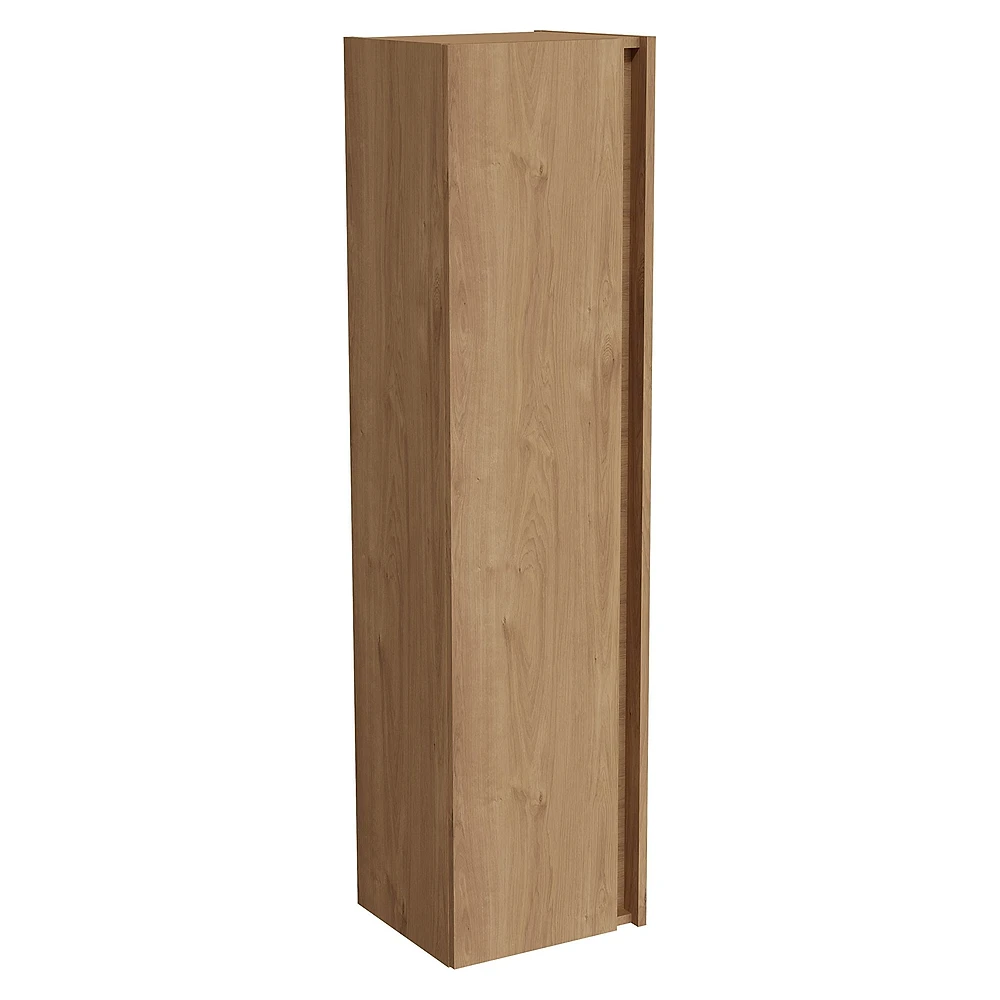 Vitra Nuo 35 Cm Meşe Tek Kapaklı Kulpsuz Asma Boy Dolabı