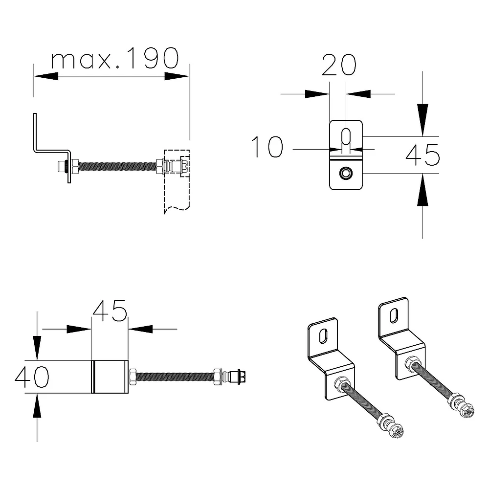 Vitra V-Fix Klozet Pis Su Çıkışı Kadası 2