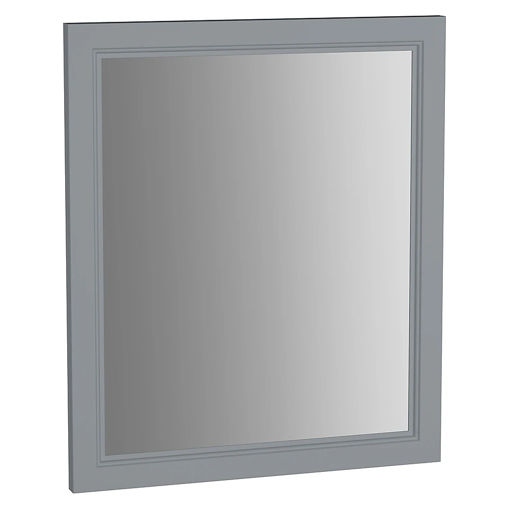 Vitra Valarte 65 Cm Mat Gri Etajerli Düz Ayna
