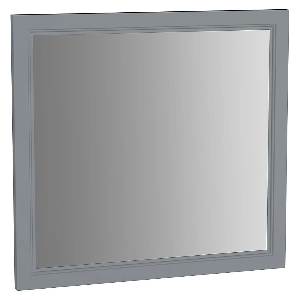Vitra Valarte 80 Cm Mat Gri Etajerli Düz Ayna