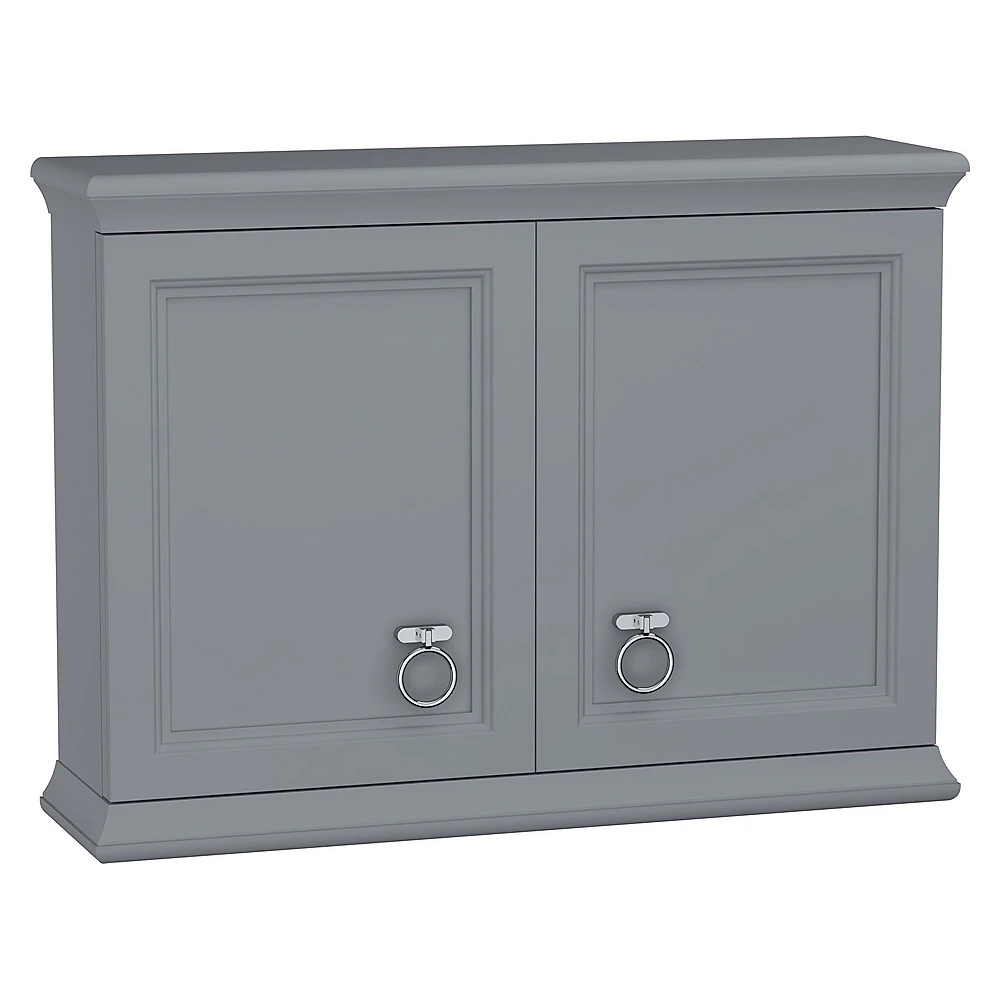 Vitra Valarte 75 Cm Mat Gri İki Kapaklı Üst Ünite