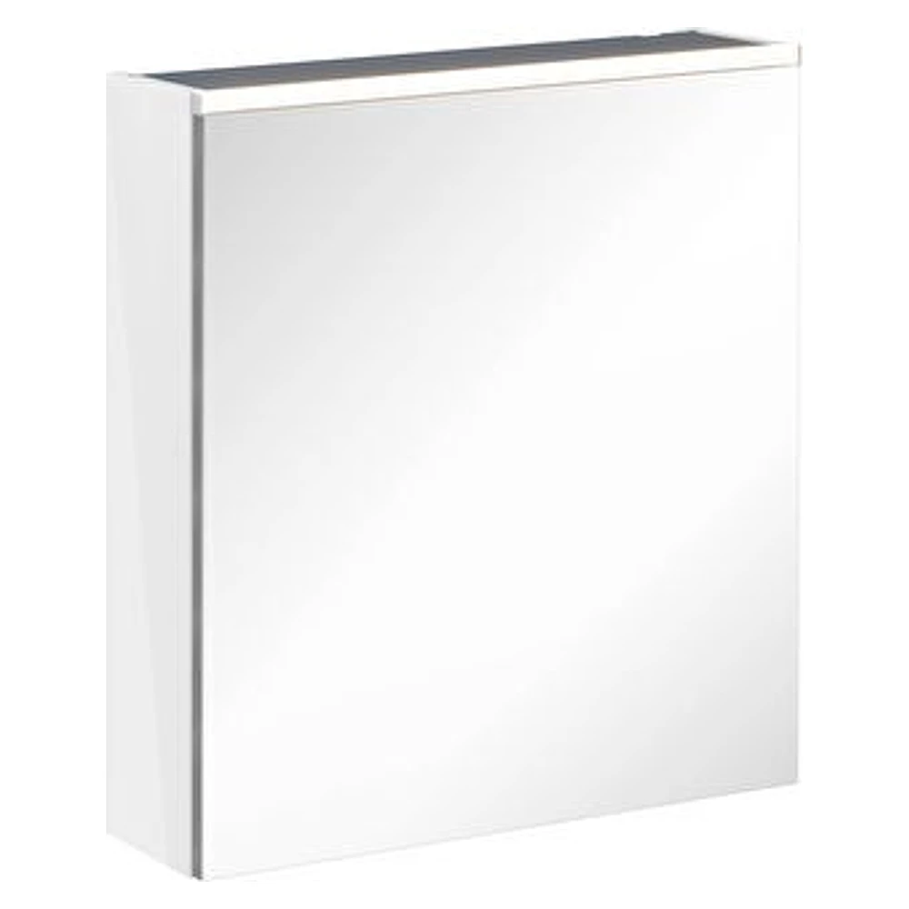 Vitra Core 60 Cm Parlak Beyaz Aydınlatmalı Sol Dolaplı Ayna