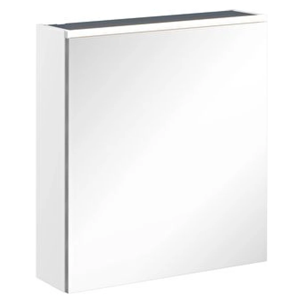 Vitra Core 60 Cm Mat Beyaz Aydınlatmalı Sağ Dolaplı Ayna