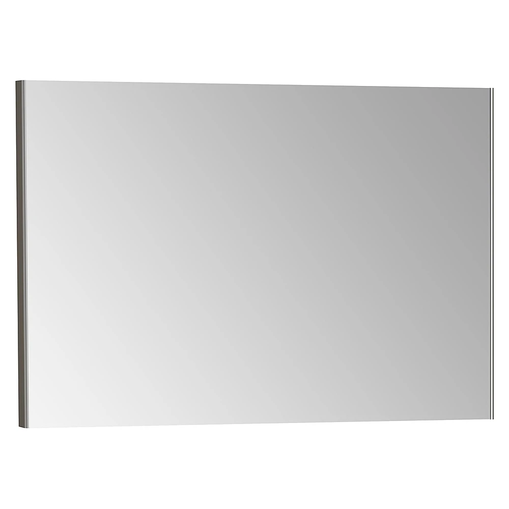 Vitra Base 100 Cm Fırçalanmış Krom Dikdörtgen Düz Ayna