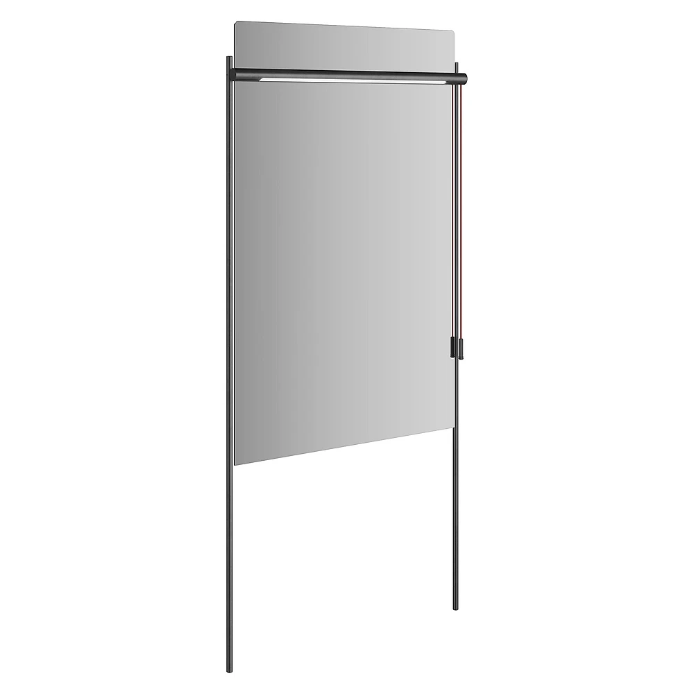 Vitra Equal 60 Cm Led Aydınlatmalı Düz Ayna