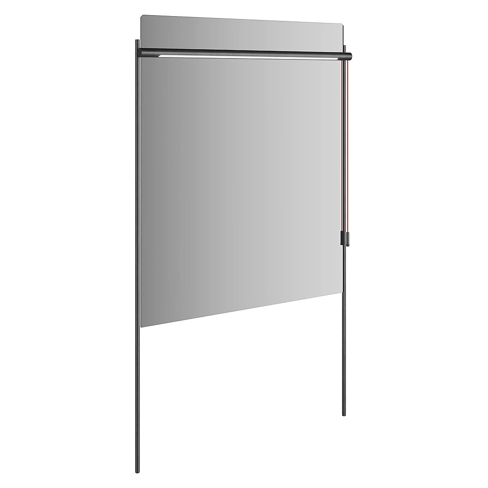 Vitra Equal 80 Cm Led Aydınlatmalı Düz Ayna