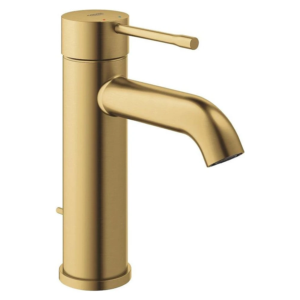 Grohe Essence New Altın Fırçalanmış S Lavabo Bataryası