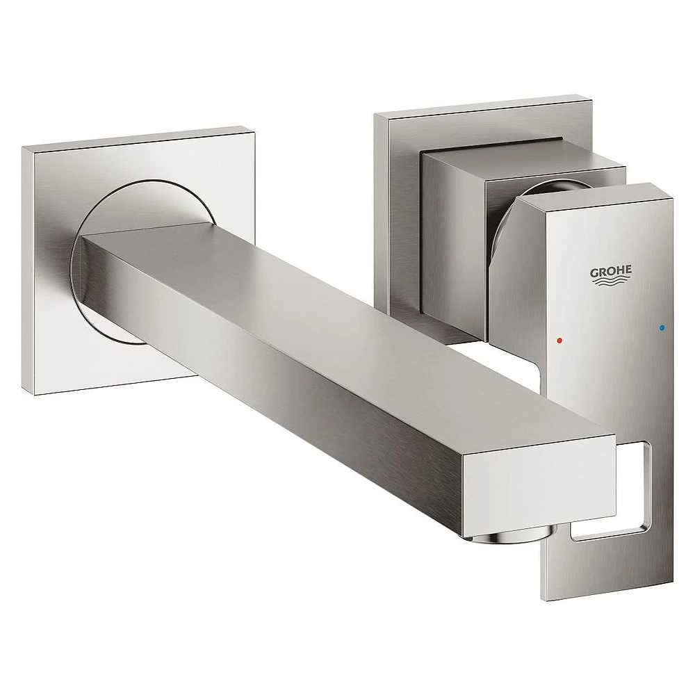 Grohe Eurocube Paslanmaz Çelik Fırçalanmış M Lavabo Bataryası