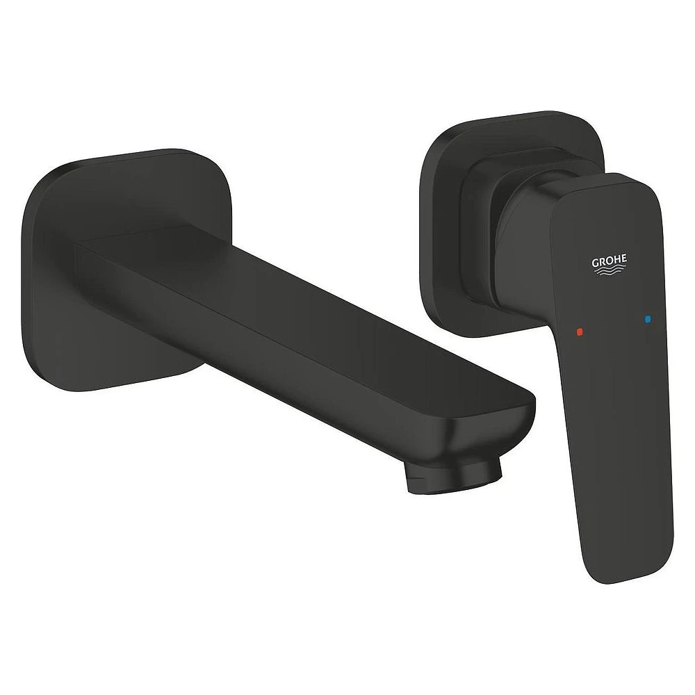 Grohe Cubeo Siyah Ankastre M Lavabo Bataryası