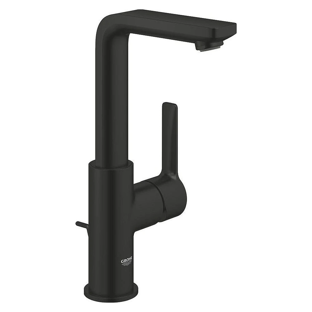 Grohe Lineare New Siyah L Lavabo Bataryası