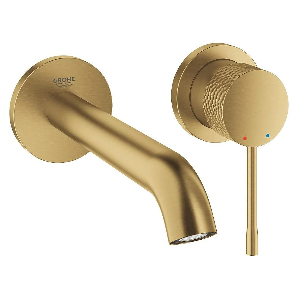 Grohe Essence New Altın Fırçalanmış Ankastre M Lavabo Bataryası