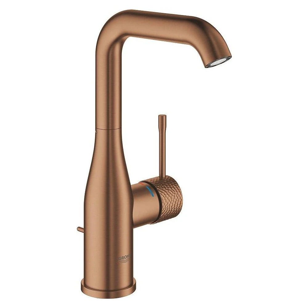Grohe Essence New Bronz Fırçalanmış Pop-up L Lavabo Bataryası