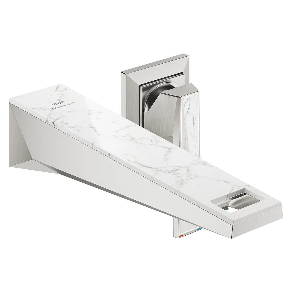 Grohe Allure Brilliant Paslanmaz Çelik Ankastre Attica M Lavabo Bataryası