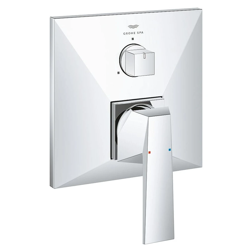 Grohe Allure Brilliant Krom Duvardan Banyo Bataryası