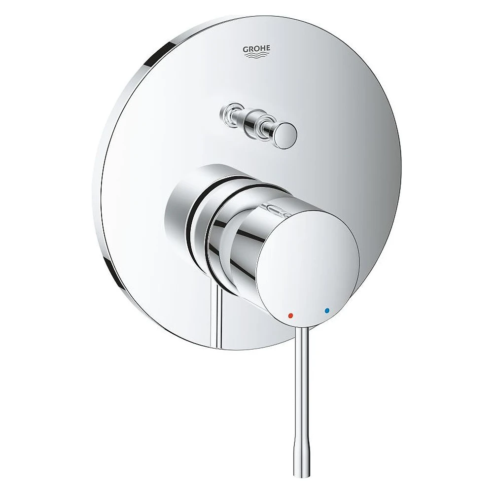 Grohe Essence New Krom Duvardan Banyo Bataryası