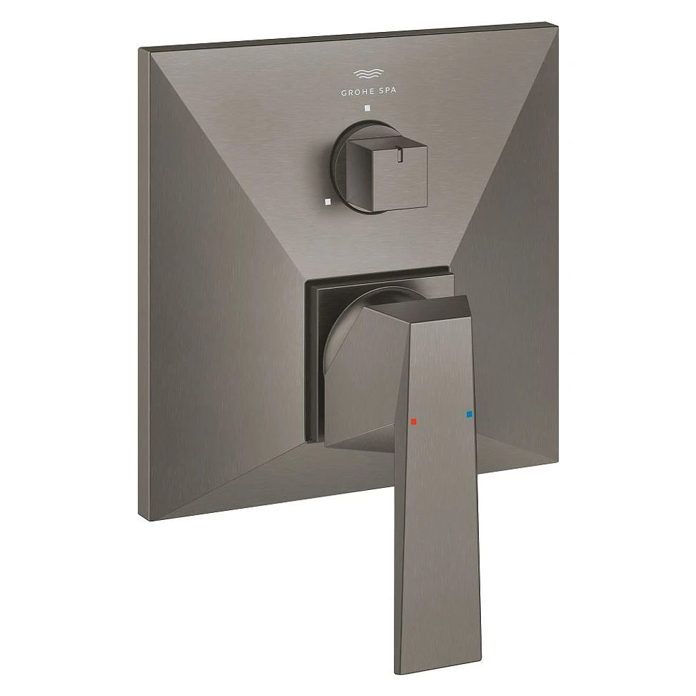 Grohe Allure Brilliant Antrasit Fırçalanmış Duvardan Banyo Bataryası