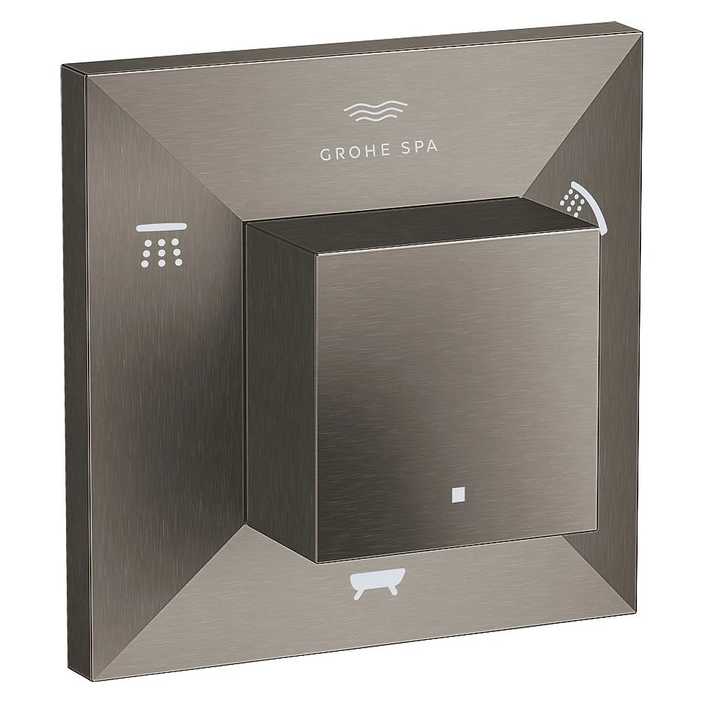 Grohe Allure Brilliant Antrasit Fırçalanmış Banyo Bataryası