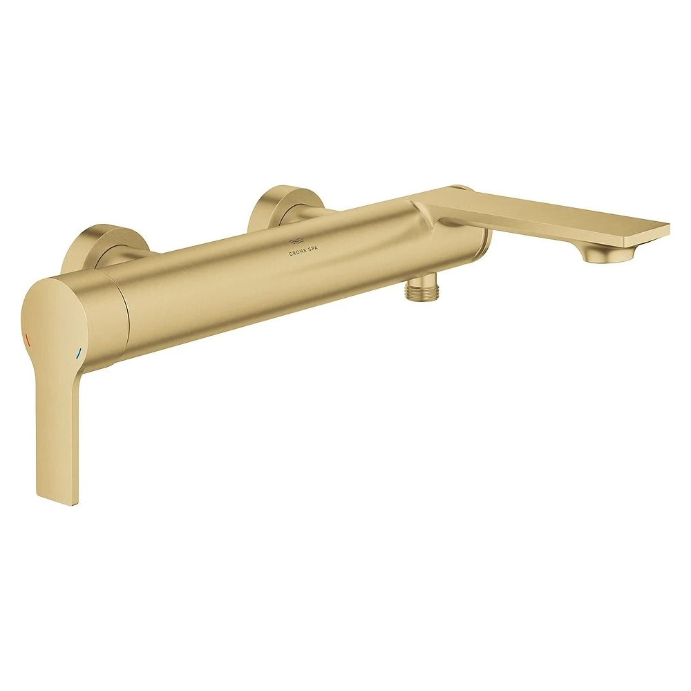Grohe Allure New Altın Fırçalanmış Lever Duvardan Banyo Bataryası