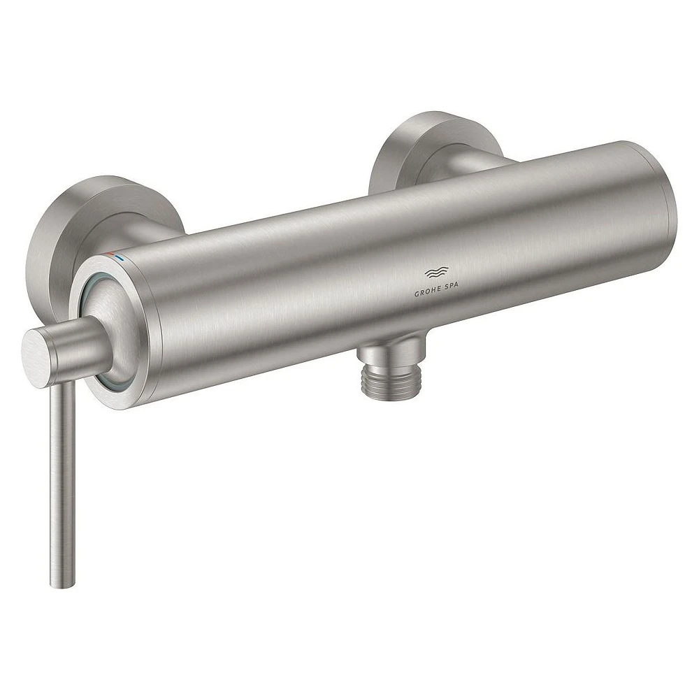 Grohe Atrio New Classic Paslanmaz Çelik Duvardan Banyo Bataryası